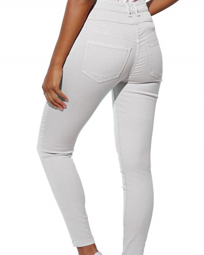 Weiße Jeans